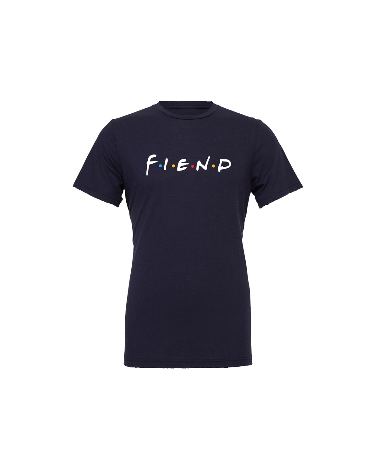 Fiend Friends T Shirt Large Navy