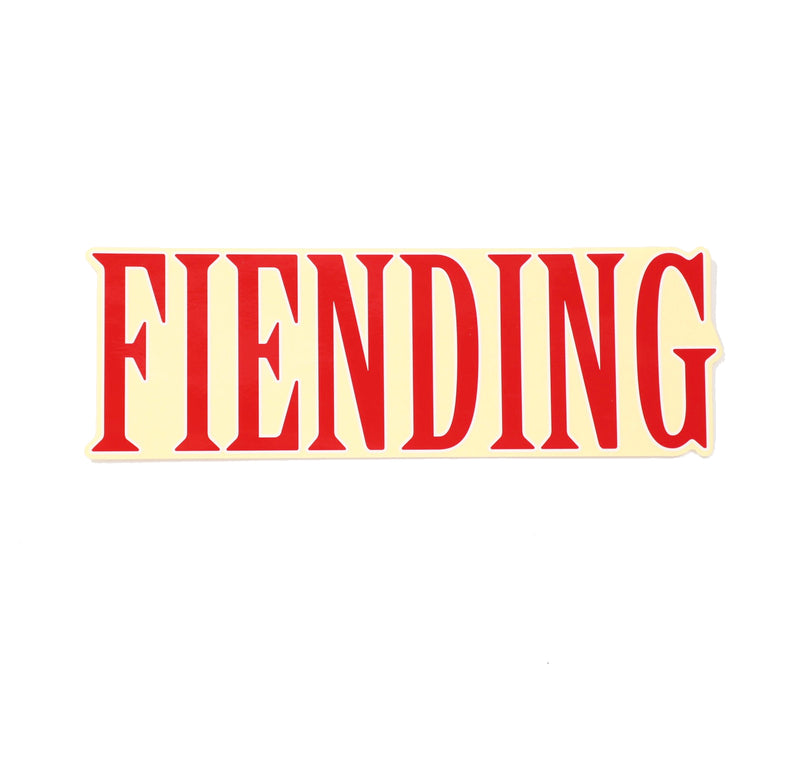Fiend Mills Window Sticker