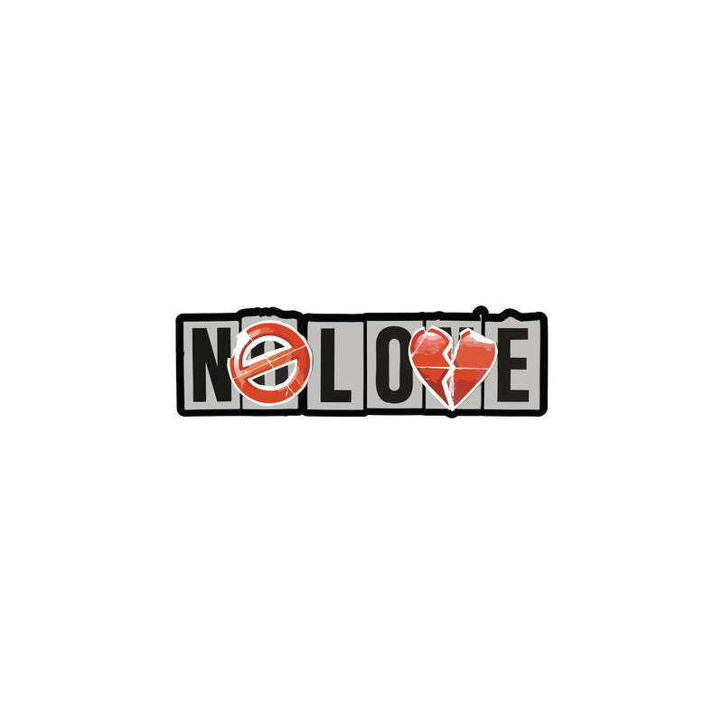 Fiend No Love Large Sticker